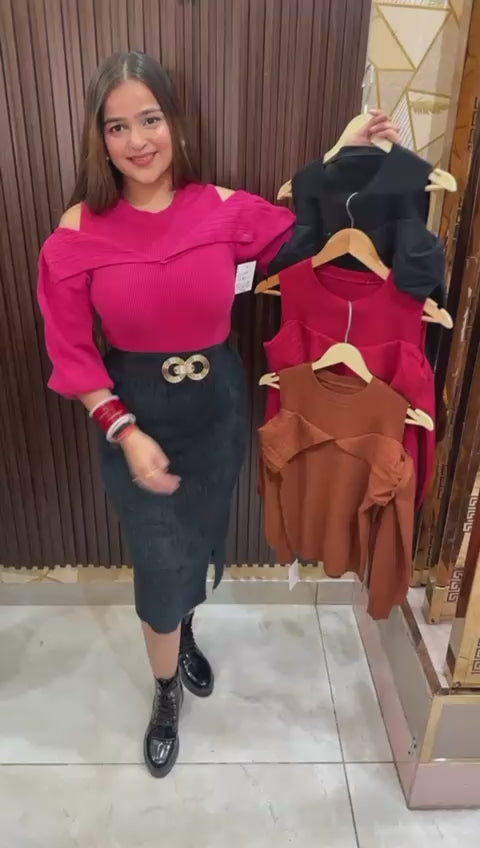 Designer Woollen Top