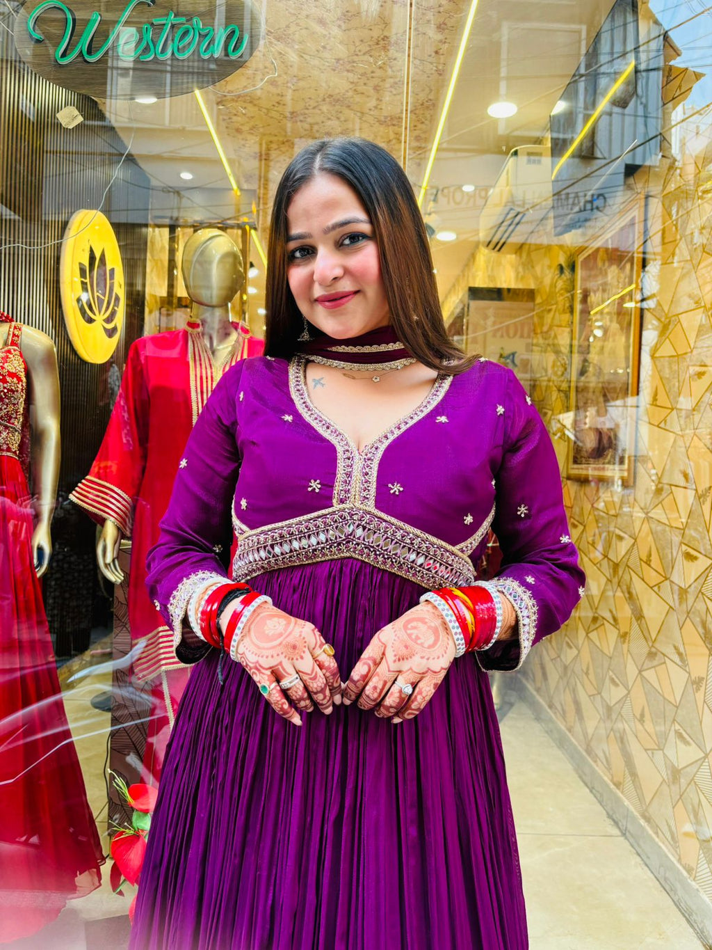 Wine Bella Anarkali
