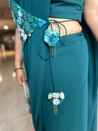 FLORA~One Minute Drape Saree