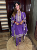 Purple Kurta Cape Set!