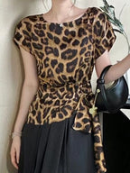 Satin Drape Top