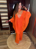 Orange Frill Coordset