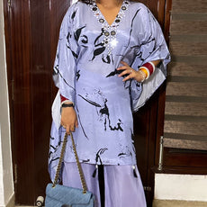 Lilac Kaftan Set