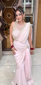 "MAHIYA" - 3 PIECE PEARL CRYSTAL SET