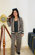 Zig Zag Wool Coordset