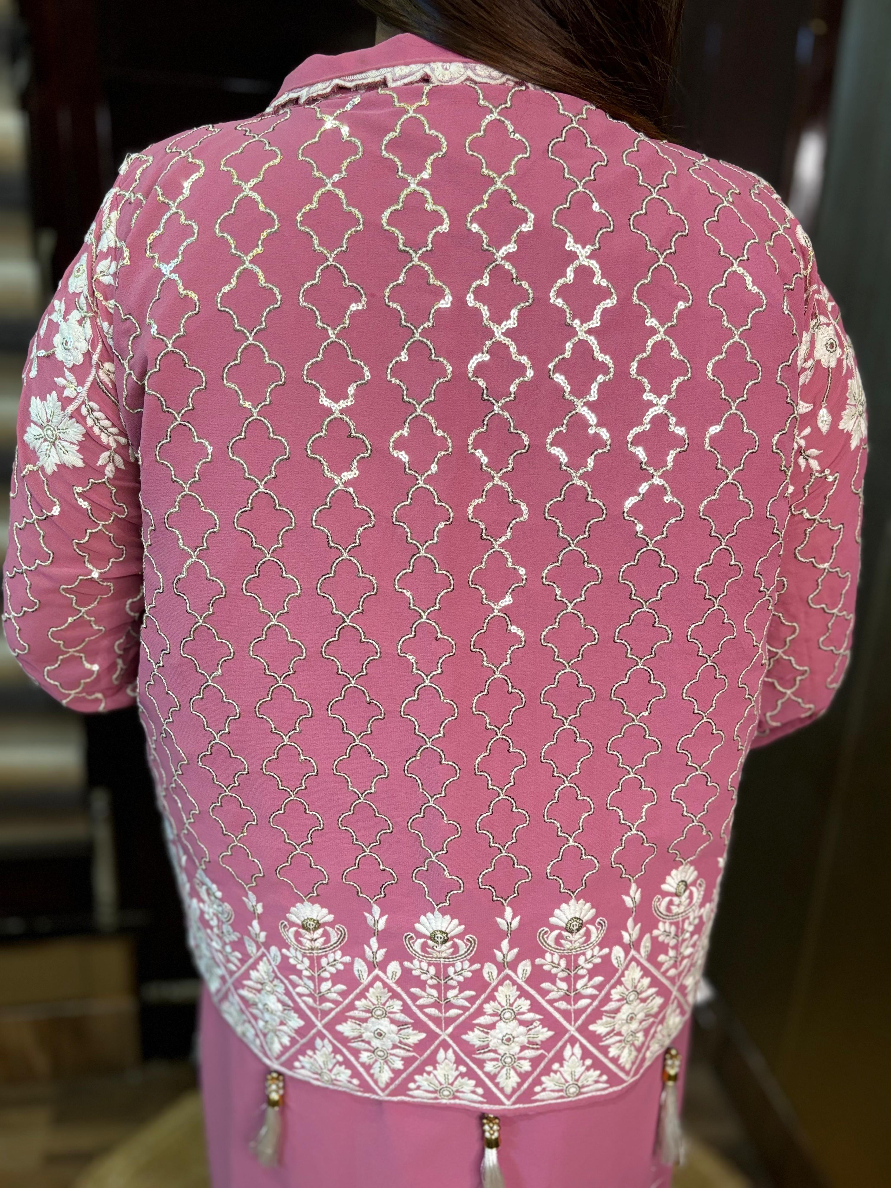Hassi Drape Green Jacket Style.