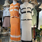Korean Spring -2 piece Vacation Dress