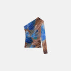 ZA printed designer skirt set