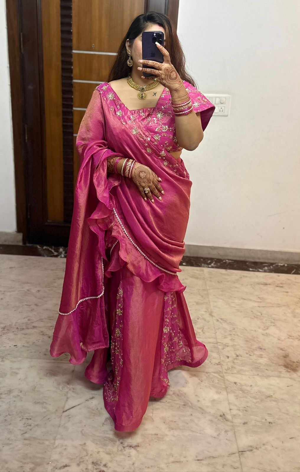 Shanaya Mermaid Style Drape