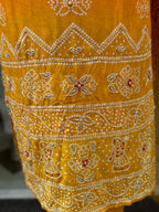 SurajMukhi Designer Bandani Crepe Suit