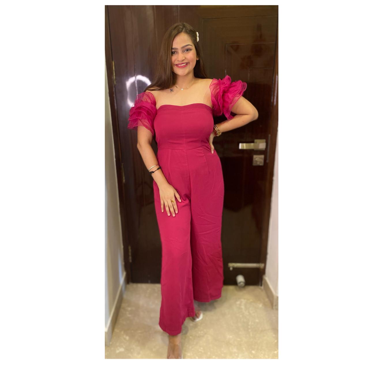 Ruffle Jumpsuit