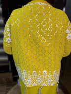 Hassi Drape Yellow Jacket Style
