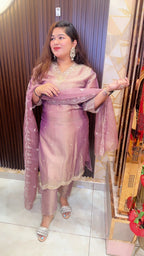 Designer Paki Purple Suit