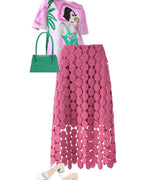 Bubble Pink Skirt