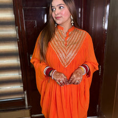 Orange Frill Coordset