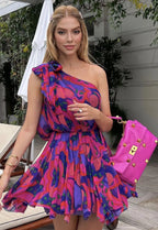 Printed Floral Dress