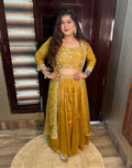 " HALDI GLAM "- 3 PIECE SHAM SKIRT SET