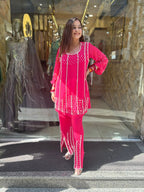 Hot Pink Soniyo Pearl Coordset