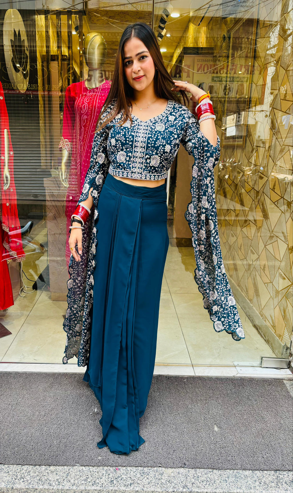 Blue Mia Skirt Pattern