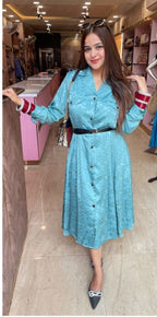 Twirl Long Dress