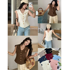 RIBBED DESIGNER TOP