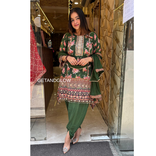 "AISHA" GREEN SUIT
