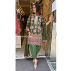 "AISHA" GREEN SUIT