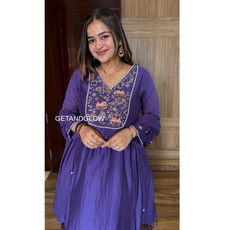 "AMANY" MUL COTTON SUIT