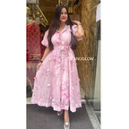 "SANYA" IMPORTED 3D LONG DRESS WITH INNER