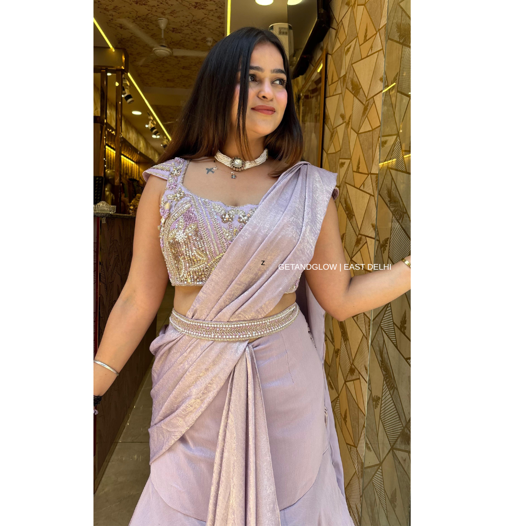 "SABA" DESIGNER FISHCUT DRAPE