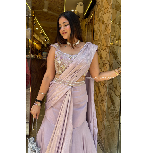 "SABA" DESIGNER FISHCUT DRAPE