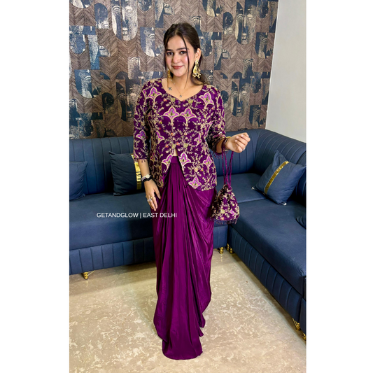 "EHSAAS" 3 PIECE INDOWESTERN