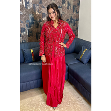 "AZA" 3 PIECE DESIGNER INDO-WESTERN