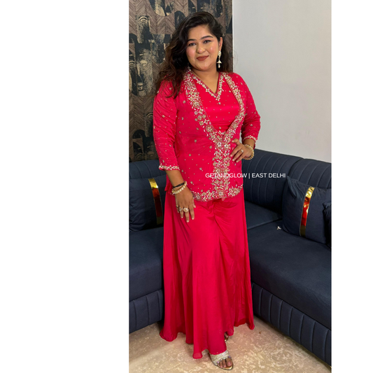 "MADHVI" 3 PC DESIGNER COORDS