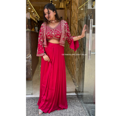 "MUSKAN"- 3 PIECE SKIRT SET