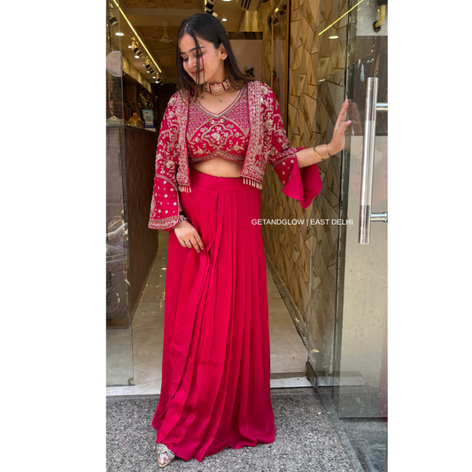 "MUSKAN"- 3 PIECE SKIRT SET
