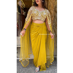"AAYANA"- 3 PIECE DESIGNER INDOWESTERN