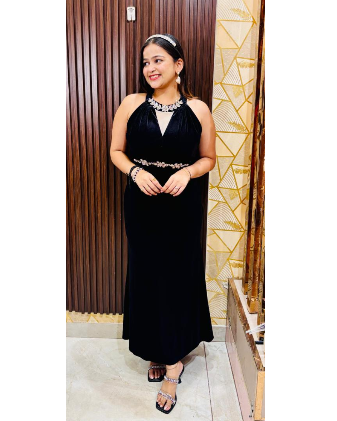 JONA-VELVET DRESS