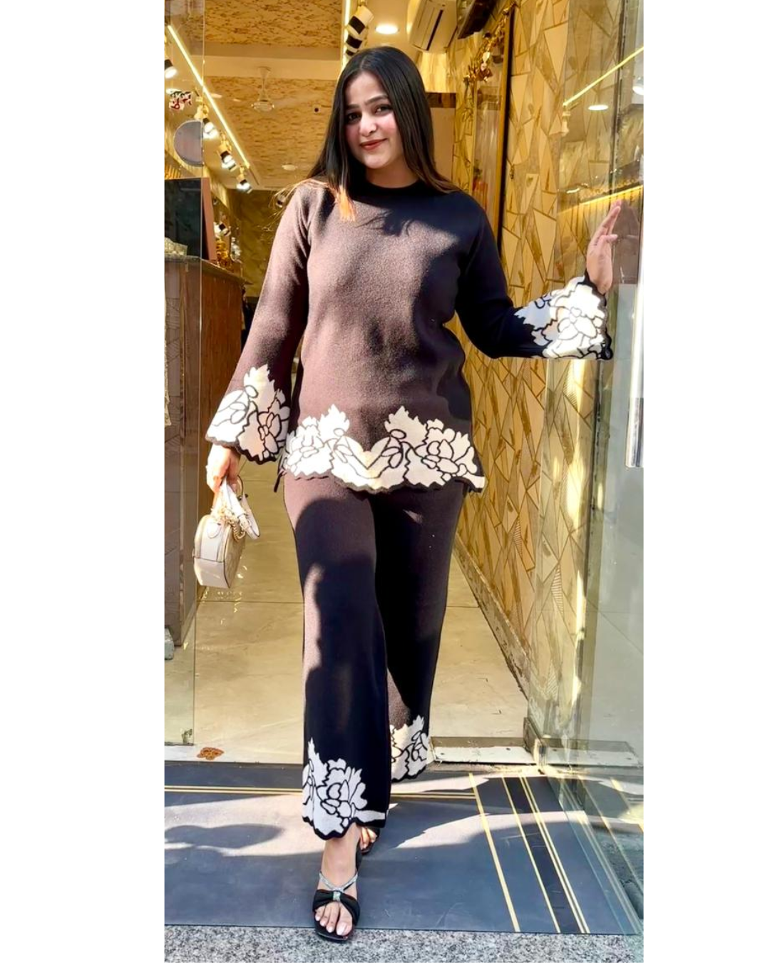 BELLA WOOLLEN CORDSET