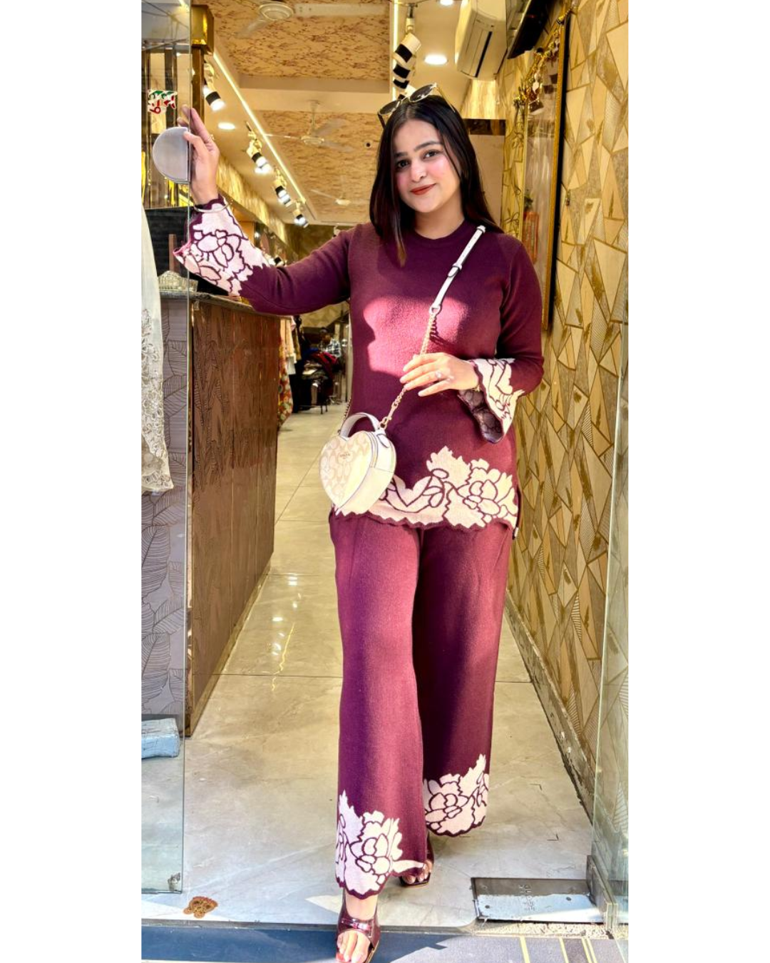 BELLA WOOLLEN CORDSET