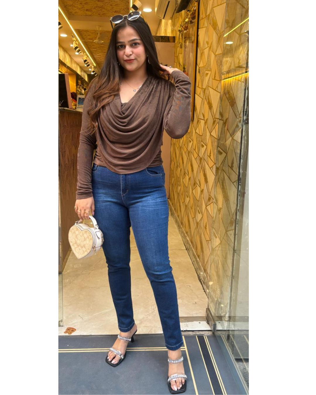 LARRIE COWL TOP