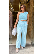 "TIFFNY"-LINEN CORDS