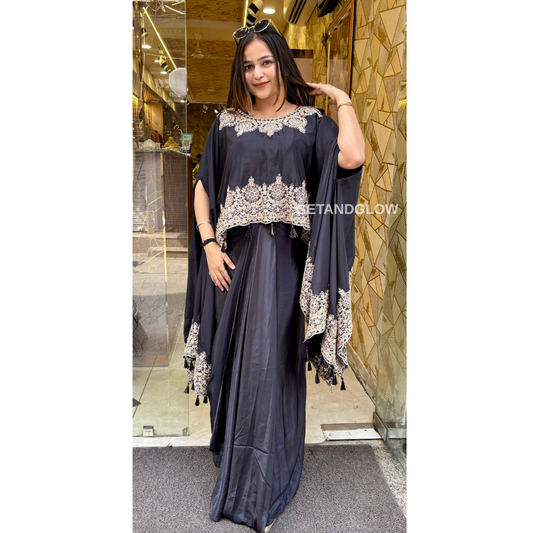 "SEERA" BLACK INDOWESTERN