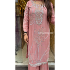 "VAIBHAVI" ROSE GOLD DESIGNER SUIT