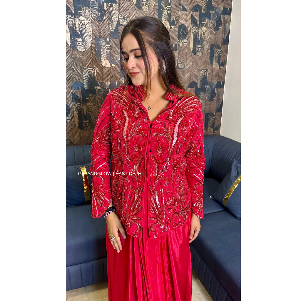 "AZA" 3 PIECE DESIGNER INDO-WESTERN