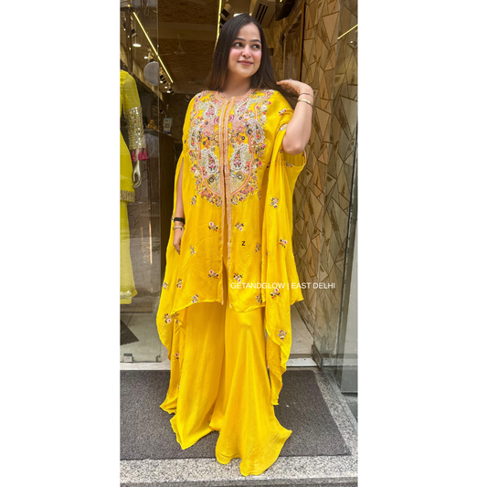 "DIVYA" 3 PC INDOWESTERN SET