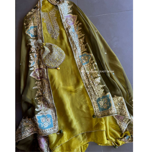 ZOYA - UNSTICHED LUXE SUIT FABRIC WITH POTLI