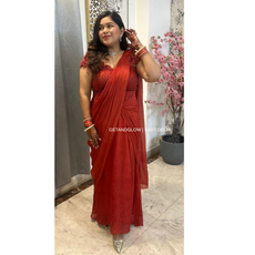 "AKSHARA" CORSET DRAPE