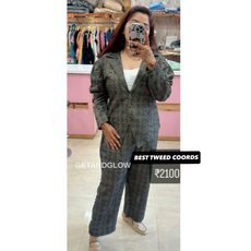 "TADA" Tweed Coords