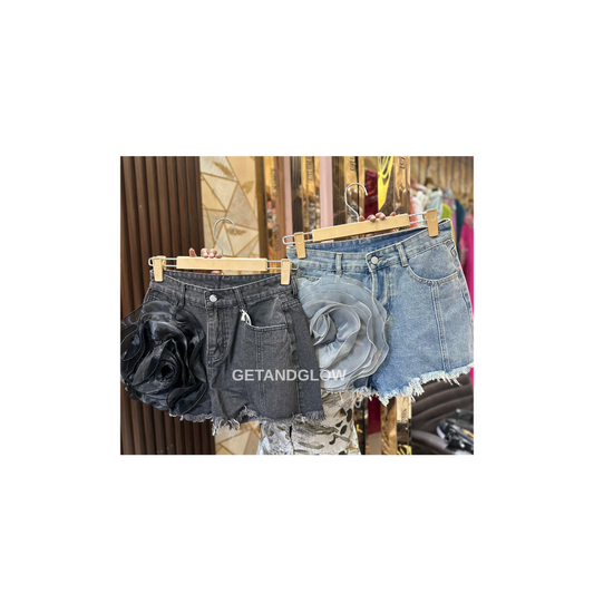 FLO DENIM SHORTS